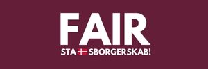 Fair Statsborgerskab logo